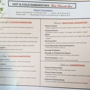 Mama's Cafe Baci - Lunch Menu (5/2026) - Italian Near Me - Hackettstown, New Jersey Mama's Cafe Baci - Lunch Menu (5/2026) - Italian Near Me - Hackettstown, New Jersey