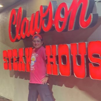 The Clawson Steak House - Me and the sign - Steakhouses Near Me - Clawson, Michigan The Clawson Steak House - Me and the sign - Steakhouses Near Me - Clawson, Michigan