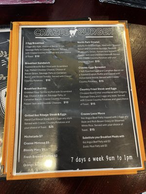 Menu photo 3 Crazee Burger San Diego, CA