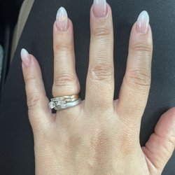 Excell Nails - Pink & White Ombré