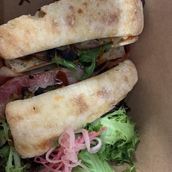 Mercantile Café - Veggie sandwich with bacon - Cafes Near Me - Albuquerque, New Mexico Mercantile Café - Veggie sandwich with bacon - Cafes Near Me - Albuquerque, New Mexico