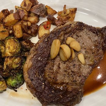 Pinstripes - Cast Iron Ribeye - New American Near Me - Houston, Texas Pinstripes - Cast Iron Ribeye - New American Near Me - Houston, Texas