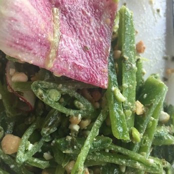 Row 34 - Seaport - snap pea salad - New American Near Me - Boston, Massachusetts Row 34 - Seaport - snap pea salad - New American Near Me - Boston, Massachusetts