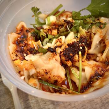 Taiwan Street Bite - Won ton in Chili Oil - Taiwanese Near Me - Pleasanton, California Taiwan Street Bite - Won ton in Chili Oil - Taiwanese Near Me - Pleasanton, California