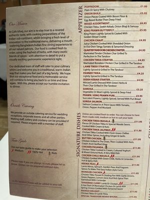 Menu photo 3 Imperial Tandoori London, XGL
