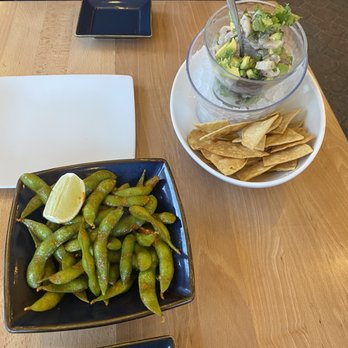 Hooked - Spicy Edamame and Yellowtail Ceviche - Sushi Bars Near Me - Avon, Colorado