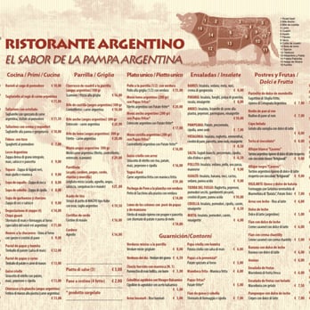 Baires - Nostra Tovaglietta/Menù - Argentine Near Me - Rome, RM Baires - Nostra Tovaglietta/Menù - Argentine Near Me - Rome, RM
