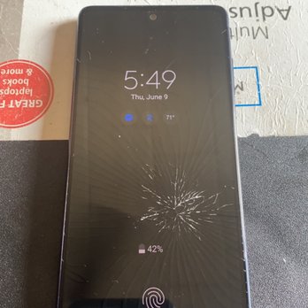KJ's PC Repair - Samsung S20 Fe Before Picture Was A Typo - IT Services & Computer Repair Near Me