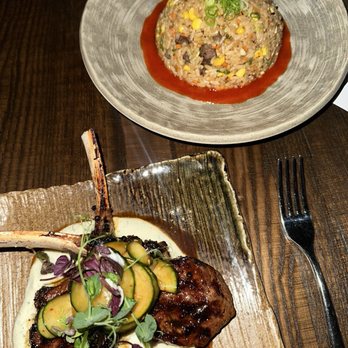 Azumi - Lamb Chops and Wagyu Fried Rice. - Sushi Bars Near Me - Houston, Texas