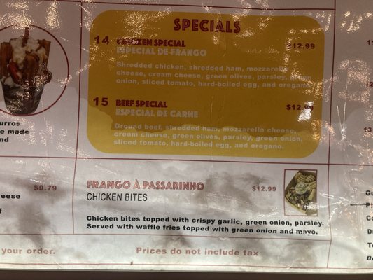 Menu photo 1 Pastelaria São Paulo Austin, TX Menu photo 1 Pastelaria São Paulo Austin, TX