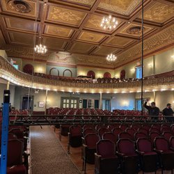 Landmark Community Theatre - Newly restored ceiling