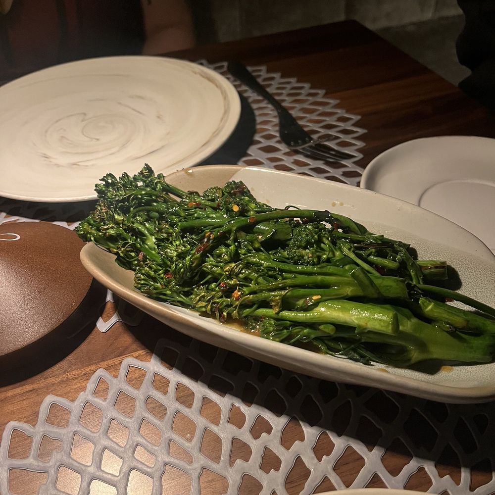 The Guest House Austin - Grilled Broccolini - New American Near Me - Austin, Texas The Guest House Austin - Grilled Broccolini - New American Near Me - Austin, Texas
