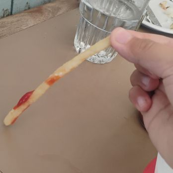 Sam's Chowder House - A really long fry - Seafood Near Me - Half Moon Bay, California Sam's Chowder House - A really long fry - Seafood Near Me - Half Moon Bay, California