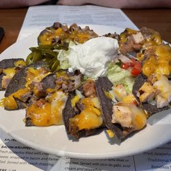 Nachos (fajita beef & chicken)