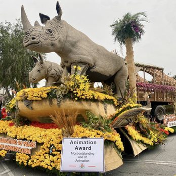 Float Fest - San Diego Zoo Wildlife Alliance Float 2023 - Festivals Near Me - Pasadena, California Float Fest - San Diego Zoo Wildlife Alliance Float 2023 - Festivals Near Me - Pasadena, California