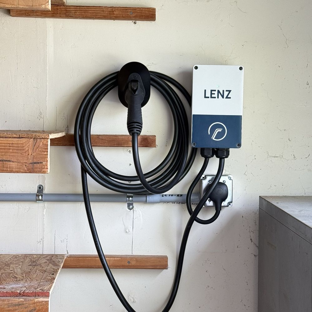 Level 2 charging station installed 10/10/25