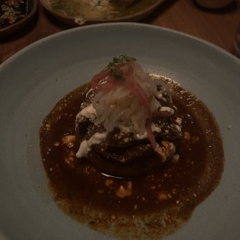 Saizon - Wagyu Short Rib Tamal - New American Near Me - Fresno, California Saizon - Wagyu Short Rib Tamal - New American Near Me - Fresno, California