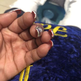 Fashio Nail Spa - This is what they made me pay $50. How is this acceptable? - Nail Salons Near Me - Pearland, Texas Fashio Nail Spa - This is what they made me pay $50. How is this acceptable? - Nail Salons Near Me - Pearland, Texas