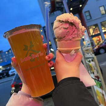 Seattle Best Tea - Peach Sweet Tea + Milk Tea Ice Cream - Coffee & Tea Near Me - Seattle, Washington Seattle Best Tea - Peach Sweet Tea + Milk Tea Ice Cream - Coffee & Tea Near Me - Seattle, Washington