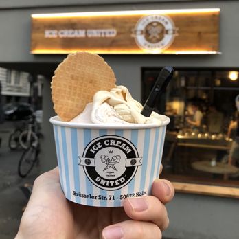 Ice Cream United - Three scoops out front - Ice Cream & Frozen Yogurt Near Me - Cologne, NW Ice Cream United - Three scoops out front - Ice Cream & Frozen Yogurt Near Me - Cologne, NW