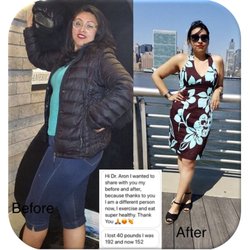 Oksana Aron, MD - Thank you Doctor Aron, I lost 40 pounds