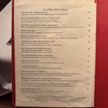 Uncle Yu's At the Vineyard - Gluten free menu - Chinese Near Me - Livermore, California Uncle Yu's At the Vineyard - Gluten free menu - Chinese Near Me - Livermore, California