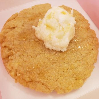 Crumbl - Brea - Cornbread cookie w/ honeybutter glaze & frosting - Bakeries Near Me - Brea, California Crumbl - Brea - Cornbread cookie w/ honeybutter glaze & frosting - Bakeries Near Me - Brea, California