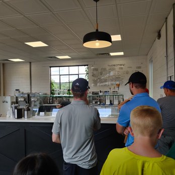 The Creamery - Line on the inside! - Ice Cream & Frozen Yogurt Near Me - Polk City, Iowa