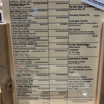 Paradox Brewery - Beer menu - Breweries Near Me - North Hudson, New York Paradox Brewery - Beer menu - Breweries Near Me - North Hudson, New York