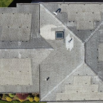 Nassau Roofers - Roof before replacing (we have solar panels, had to remove them before any work) - Roofing Near Me - East Meadow, New York