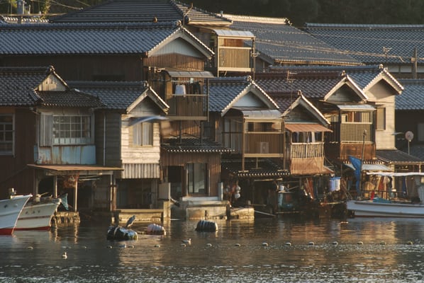Ine Fishing Village by null