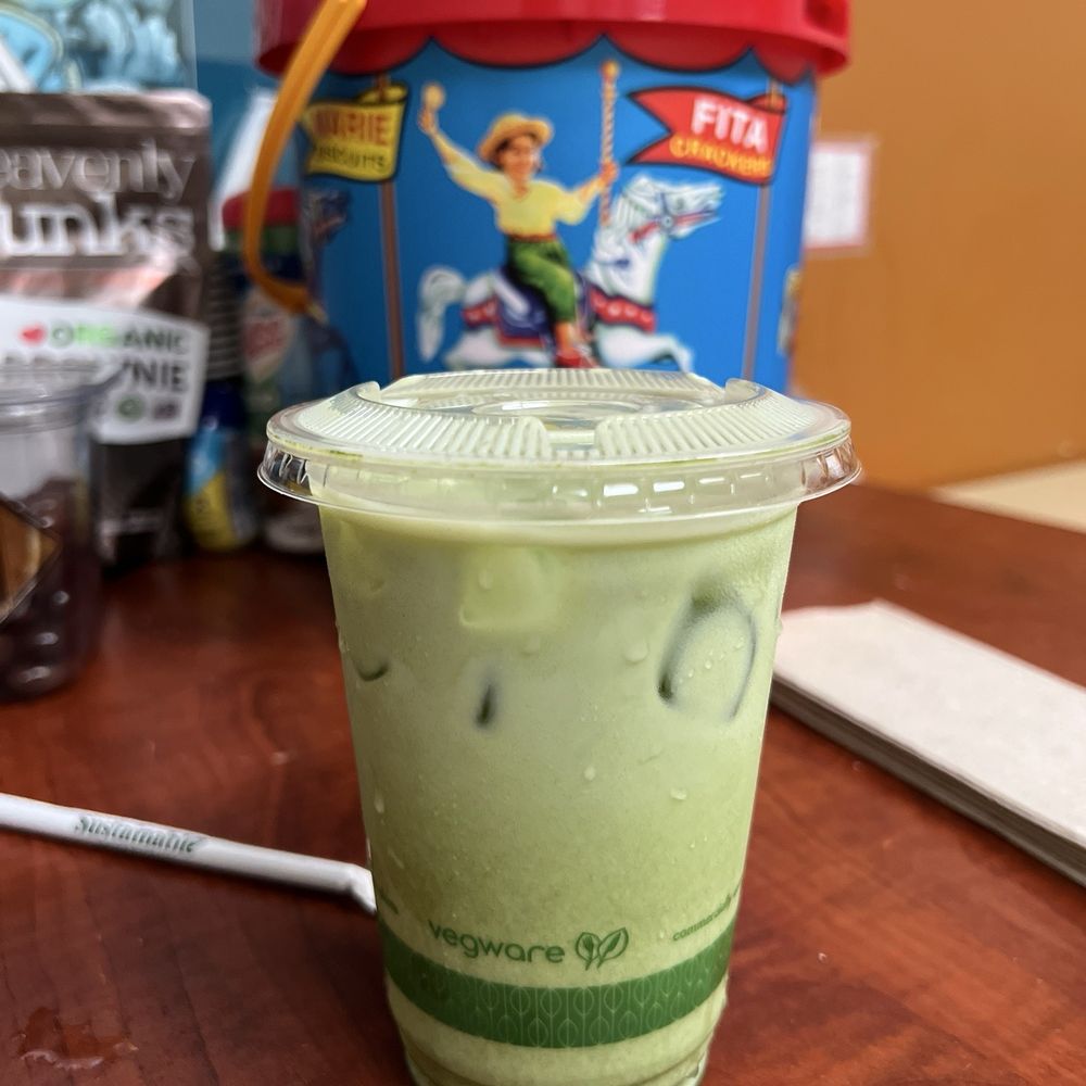 Surfers Coffee - Ice Matcha Latte - Music Venues Near Me - Wahiawa, Hawaii