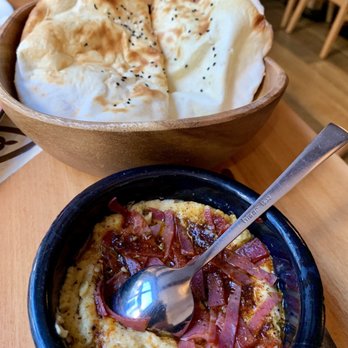 Ali Ocakbaşı - Hummus with pastrami - Turkish Near Me - Amsterdam, New Hampshire