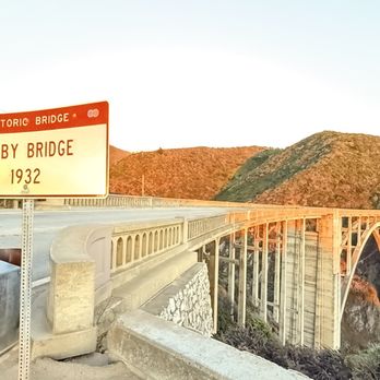 Bixby Bridge - Sunset - Landmarks & Historical Buildings Near Me - Monterey, California