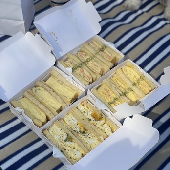 Pillow Talk Cafe Pasadena - Tamagoyaki Sandwich Egg Heaven Sandwich Mentaikoyaki Sandwich - Coffee & Tea Near Me - Pasadena, California