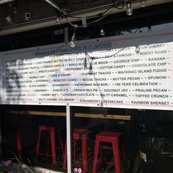Nelson’s Ice Cream - Flavors menu