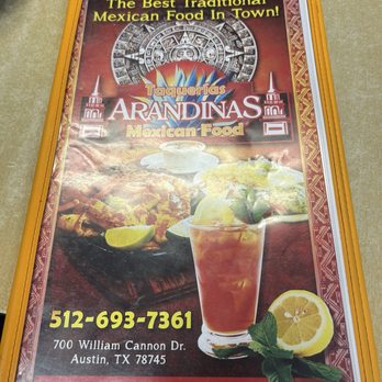 Taquerias Arandinas - the menu - Mexican Near Me - Austin, Texas Taquerias Arandinas - the menu - Mexican Near Me - Austin, Texas