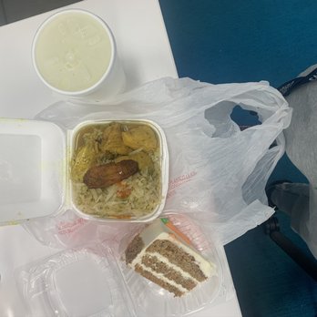 Jamaican Grille - Curry Chicken Mini Lunch Carrot Cake Lemonade Great food 10/10 recommend - Caribbean Near Me - Raleigh, North Carolina Jamaican Grille - Curry Chicken Mini Lunch Carrot Cake Lemonade Great food 10/10 recommend - Caribbean Near Me - Raleigh, North Carolina