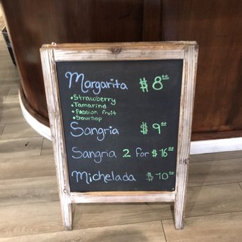 Canasta Kitchen - Drink menu - Mexican Near Me - Alameda, California