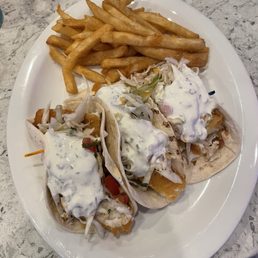 Crispy Fish tacos Crispy Fish tacos
