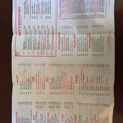 China Wok - Menu