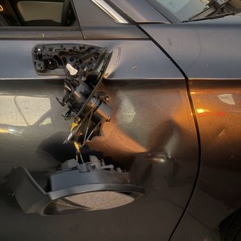 Freeway Collision Center - The before; an e-bicycle hit my car - Body Shops Near Me - Bell Gardens, California Freeway Collision Center - The before; an e-bicycle hit my car - Body Shops Near Me - Bell Gardens, California