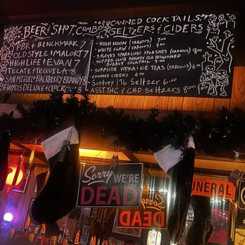 Electric Funeral - Specials @ Electric Funeral . Bridgeport . Dive Bar w/"Dead" Twist!?! 3529 S Halsted St, Chicago, IL Cool! - Dive Bars Near Me - Chicago, Illinois