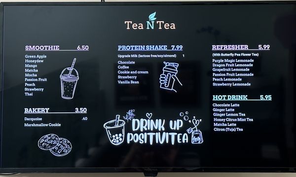 Menu photo 8 Tea N Tea Palm Desert, CA Menu photo 8 Tea N Tea Palm Desert, CA