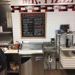 Mr Pizza Slice - Sandwich menu