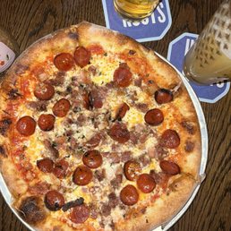 3 Meat Pizza