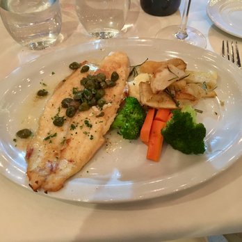 Mimi' & Coco' Bistro - Dover Sole. Lemon was absent, veggies were raw. - Cocktail Bars Near Me - Henderson, Nevada