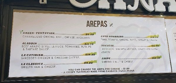 Menu photo 1 Canaima Toronto, ON