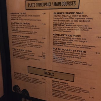 Chez Murphy's - Irish Pub Near Me - Quebec City, Quebec