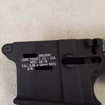 USA Trophy - 80% AR lower receiver engraved to meet CA DOJ requirements. - Trophy Shops Near Me - Laguna Hills, California